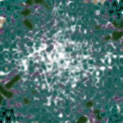 An abstract transparent psychedelic wavy vignette design element overlay.