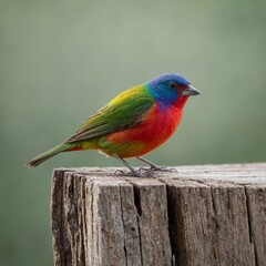Obraz premium Painted Bunting