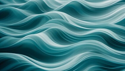 Obraz premium Abstract waves, blue and fog background