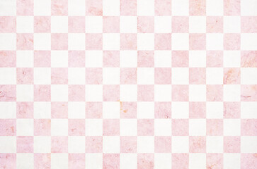 Japanese checkered pattern background. Illustration of traditional Japanese pattern designed in modern style with marble texture.