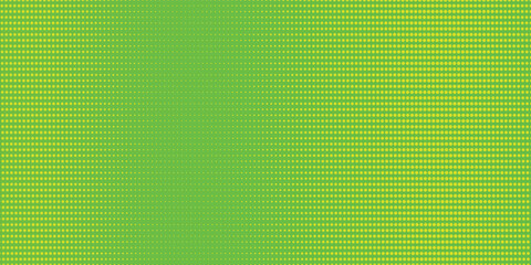 Obraz premium Dots halftone green color pattern gradient texture with technology digital background. Dots pop art comics with nature graphic design.