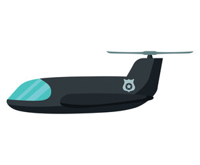 police air vehicle plane