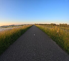 road in the countryside