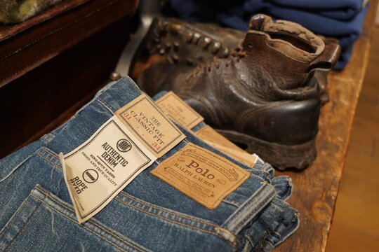 Paris france , 12 12 2024 : Luxury fashion brand , Polo ralph lauren