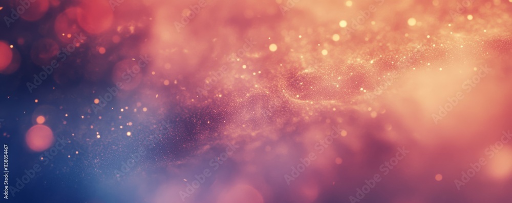 Poster blurred abstract bokeh background
