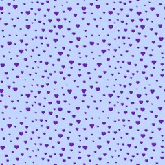 Valentine hearts seamless 14 February love pattern for wrapping paper