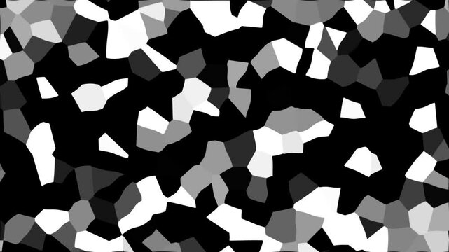 animated video with a mosaic patern abstract background