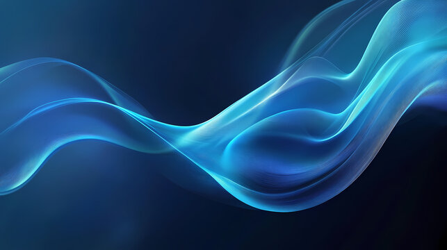 Abstract blue vortex of light. Vortex. Illustration