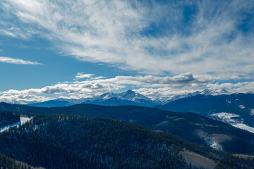 vail ski resort in rocky mountains