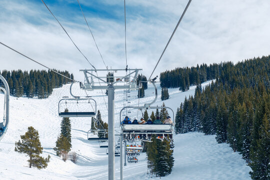 vail ski resort in rocky mountains