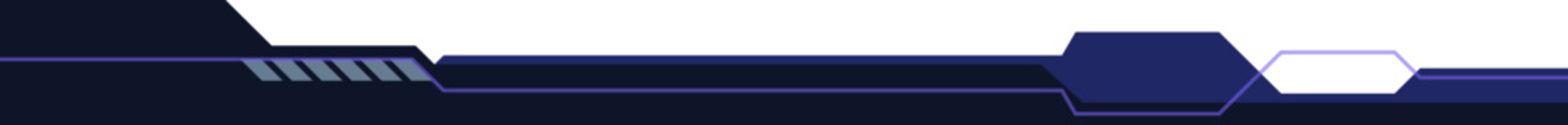 Fototapeta premium Hud Futuristic Footer
