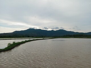 lake in the mountains