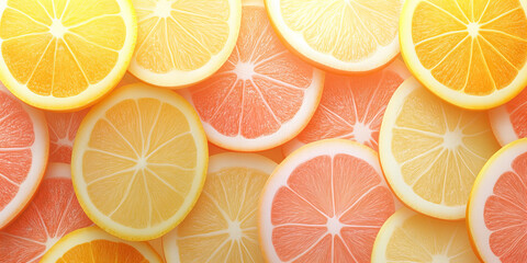 Fresh juicy orange slices seamless pattern with vibrant citrus fruit texture for summer themes, healthy food concepts, kitchen decor, digital wallpaper, and refreshing design backgrounds