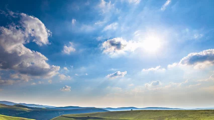 Fototapeten Background beautiful landscape with beautiful sky © Dmitriy