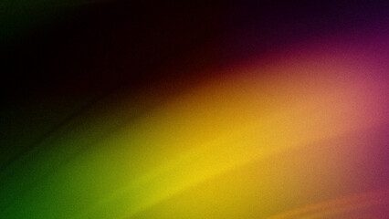 A rich abstract gradient background blending deep green, golden yellow, and magenta hues, featuring a grainy texture and smooth blur, perfect for banners, wallpapers, and creative projects