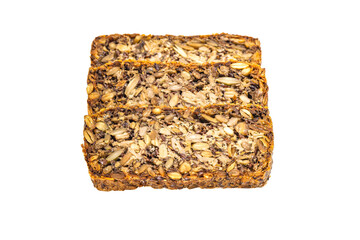 Bread made from natural products, useful for vegetarians and healthy lovers