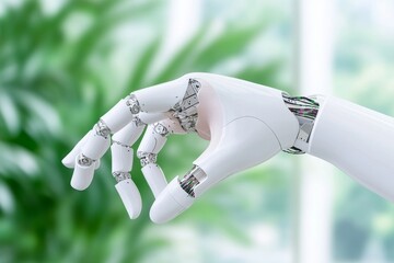 Robot hand. Generative AI