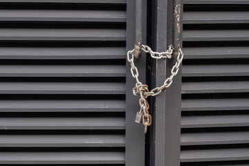 Door chain, close store, business