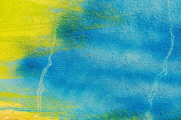 Textured plaster and paint background to create a background or textures for the design of a beautiful grunge background. Panoramic abstract decorative background. 