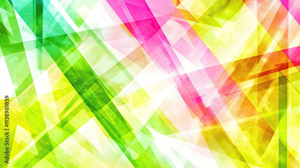 Poster colorful abstract background with vivid geometric patterns