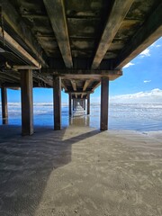 Waves under the Pier