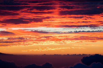sunset in La Gomera