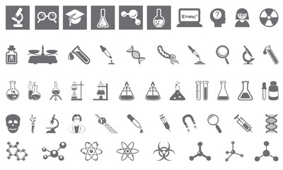 Science lab icon