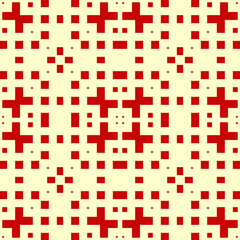 Squares and rectangles background. Geometric ornament. Quadrangles backdrop. Polygons wallpaper. Checks motif. Digital paper. Textile print. Web design. Abstract image. Seamless pattern. Vector art