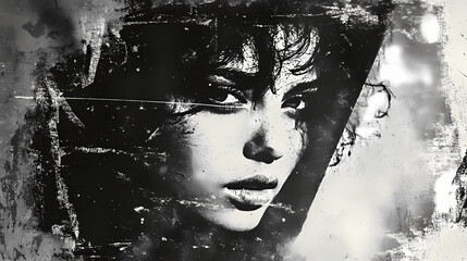 dusted old photo