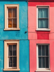 London's Rainbow Houses: A Colorful Cityscape
