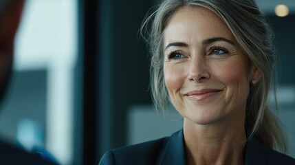 Fototapeta premium Professional Woman at Business Meeting