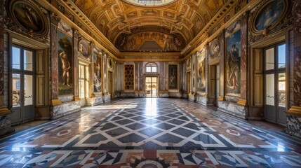 Obraz premium interior of the palace of arts