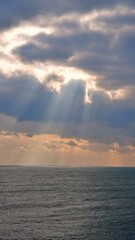 The East Sea scenery on the first day of the new year in Ulsanbuk-gu, Korea