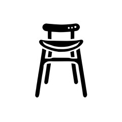 Modern Highchair Icon 