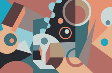 Obraz premium colorful abstract art for wall decoration 