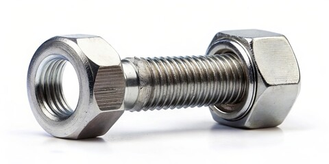bolt and nut , industrial metal fastening system, hardware