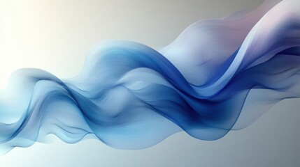 a blue and white wavy lines