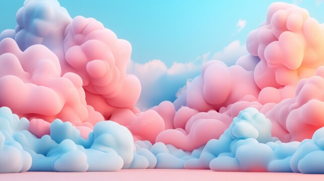 Calm Morning Sky with Soft Pastel Hues Expansive and Tranquil Scenes of Sunrise Beauty in Nature's Canvas, Discover Serenity and Peace in Picturesque and Quiet Atmosphere