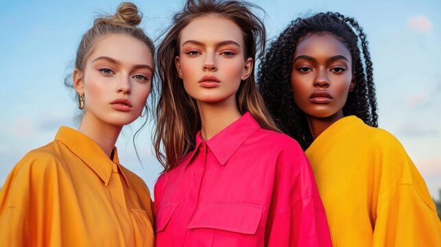 Explore Joyful Fashion with Bold, Oversized Silhouettes Capturing the Carefree Spirit of Youth through Stunning Imagery in a Colorful and Vibrant Fashion Revolution