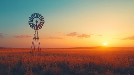 a windmill on a stand