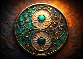 The Yin Yang symbol: a timeless emblem of balance, harmony, and interconnected opposites, fostering inner peace and spiritual growth.