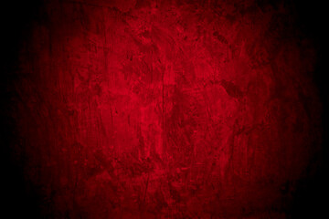 Old wall texture cement black red  background abstract dark color design are light with white gradient background.