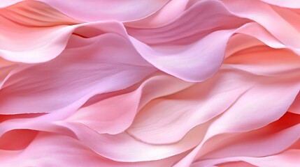 Obraz premium Close-up details of cherry blossom petals in pastel shades of pink and cream, with soft lighting and a subtle blurred lavender background, hd quality, artistic and natural. --ar 16:9 --tile