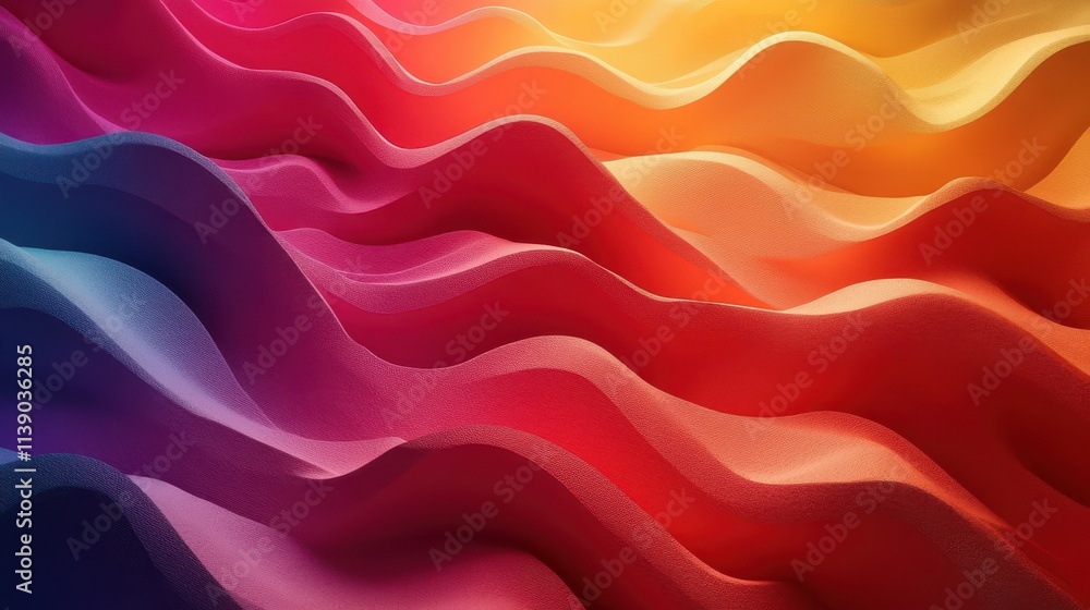 Poster abstract 3d design multicolored background seamless looped vide
