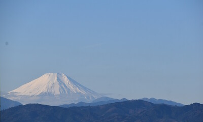 Fototapeta premium Mt. Fuji & Blue Sky-12