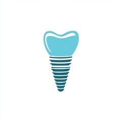 Dental implant illustration. (1)