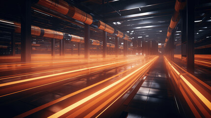 High-Speed Data Network in Futuristic Facility