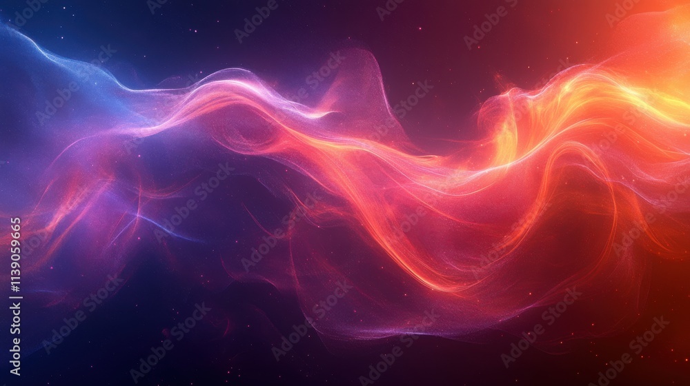 Poster abstract animated backgroun