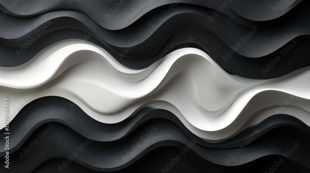 Poster abstract background design wavy striped pattern seamless looped animatio