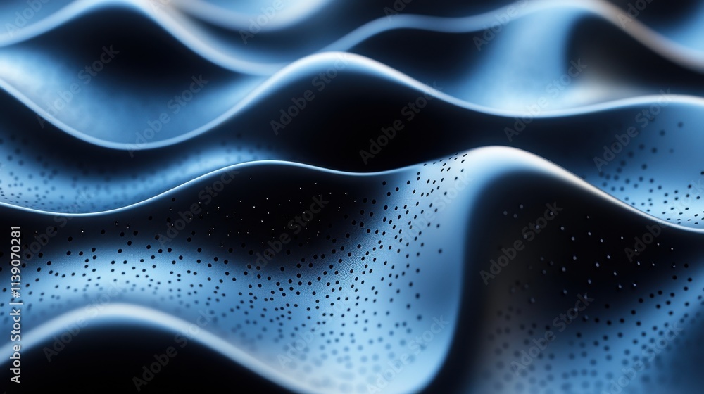 Poster abstract minimalist background 3d render seamless looped animatio